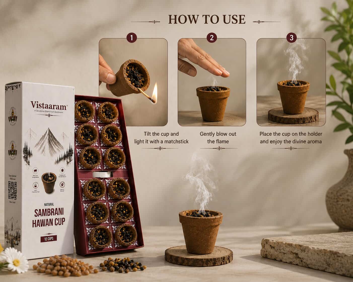 Sambrani Hawan Cup - Ingredients
