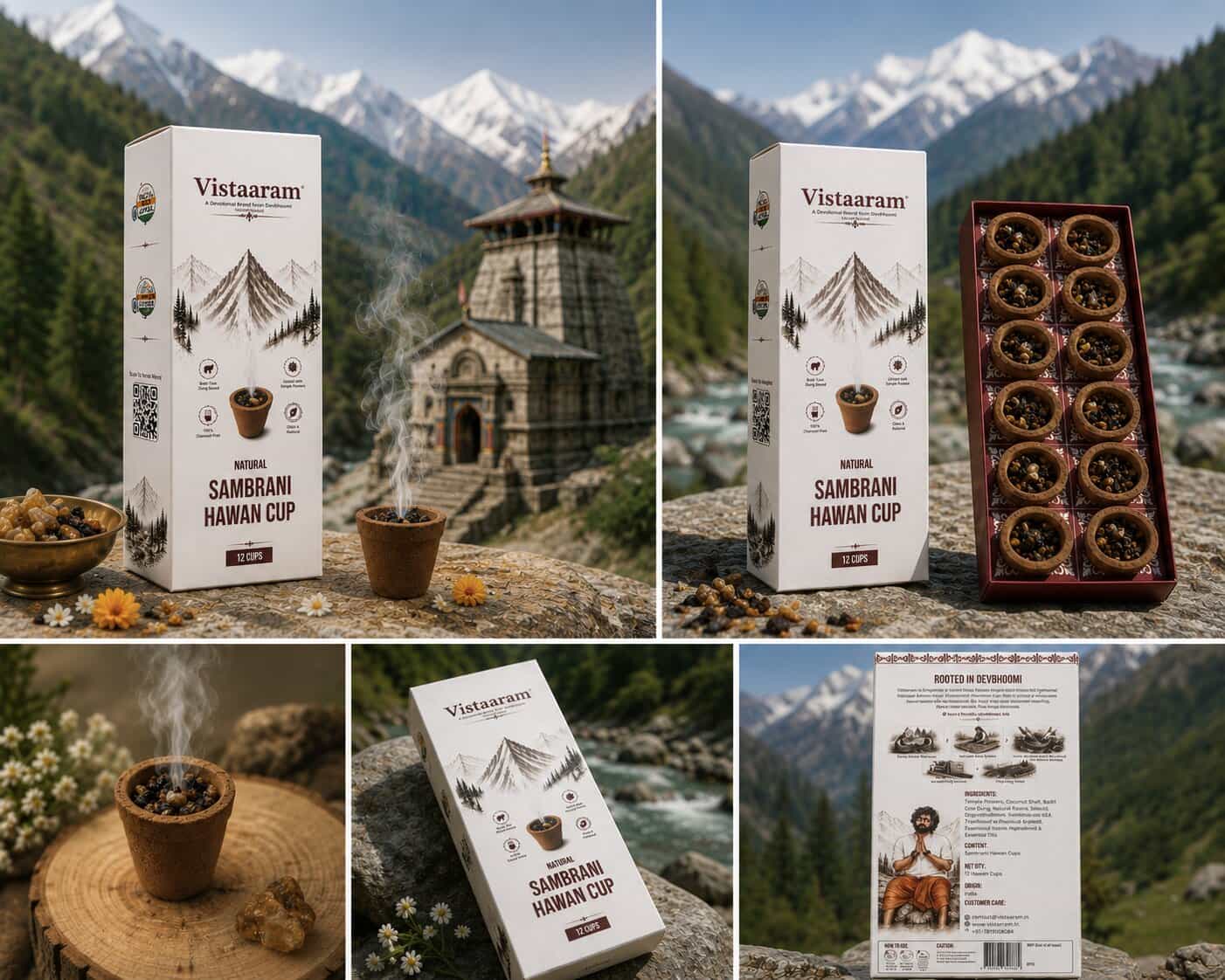 Sambrani Hawan Cup - Packaging