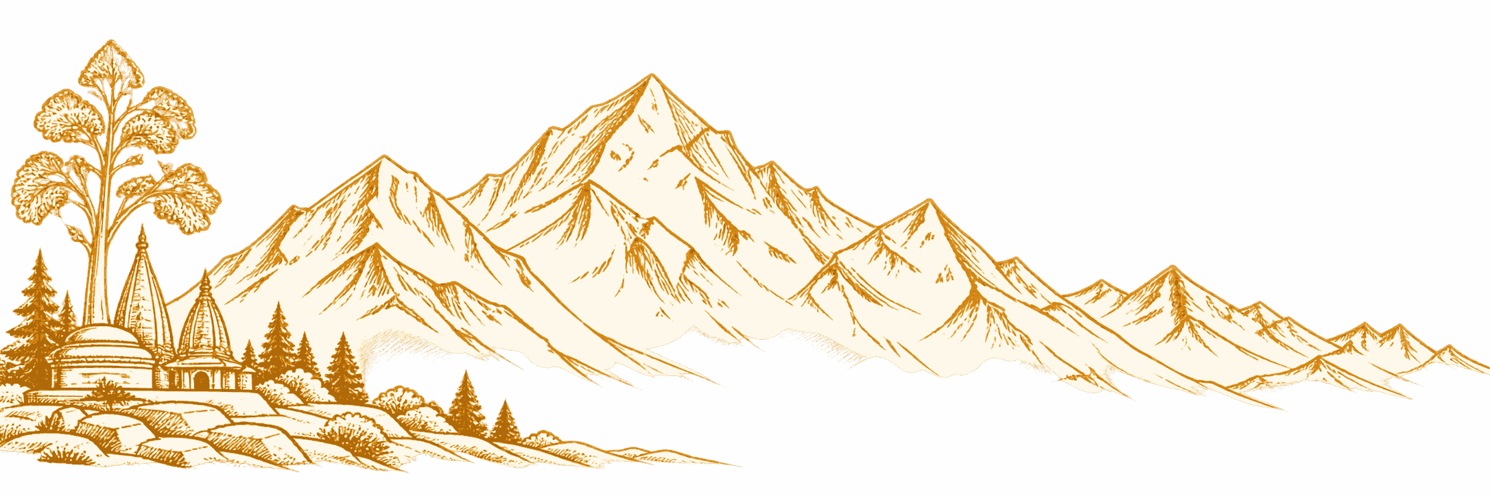 Mountains Background Left